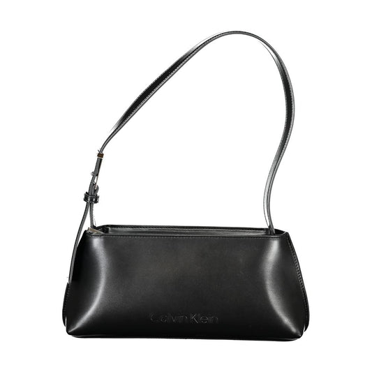Calvin Klein Black Polyester Women Handbag - YSONA