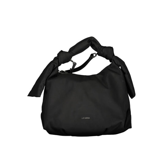 Calvin Klein Black Polyester Women Handbag - YSONA