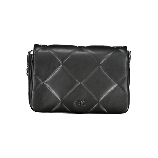 Calvin Klein Black Polyester Women's Shoulder Bag - YSONA