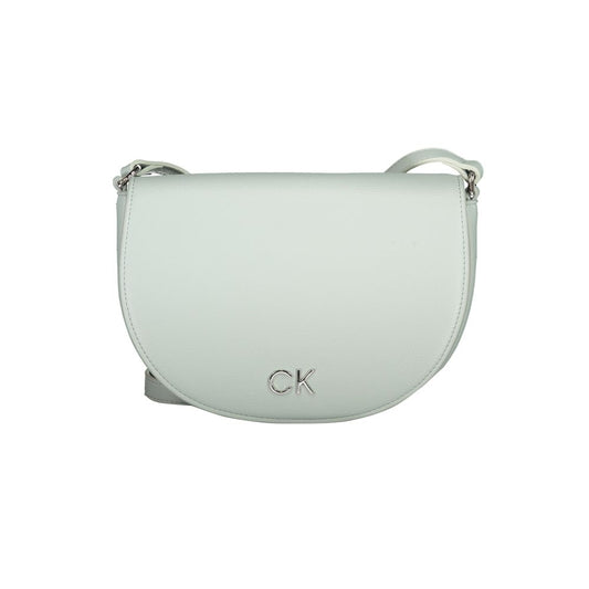 Calvin Klein Black Polyurethane Women Handbag - YSONA