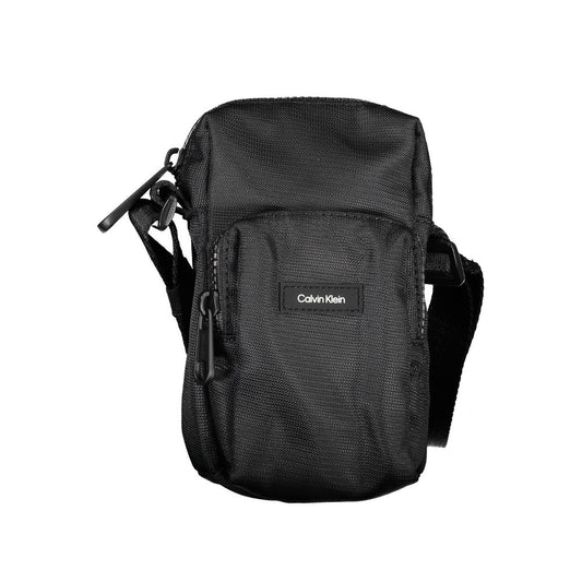 Calvin Klein Elegant Black Shoulder Bag with Chic Detailing - YSONA