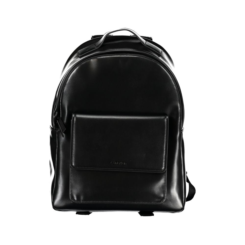 Calvin Klein Elegant Black Urban Backpack with Laptop Compartment - YSONA