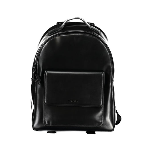 Calvin Klein Elegant Black Urban Backpack with Laptop Compartment - YSONA