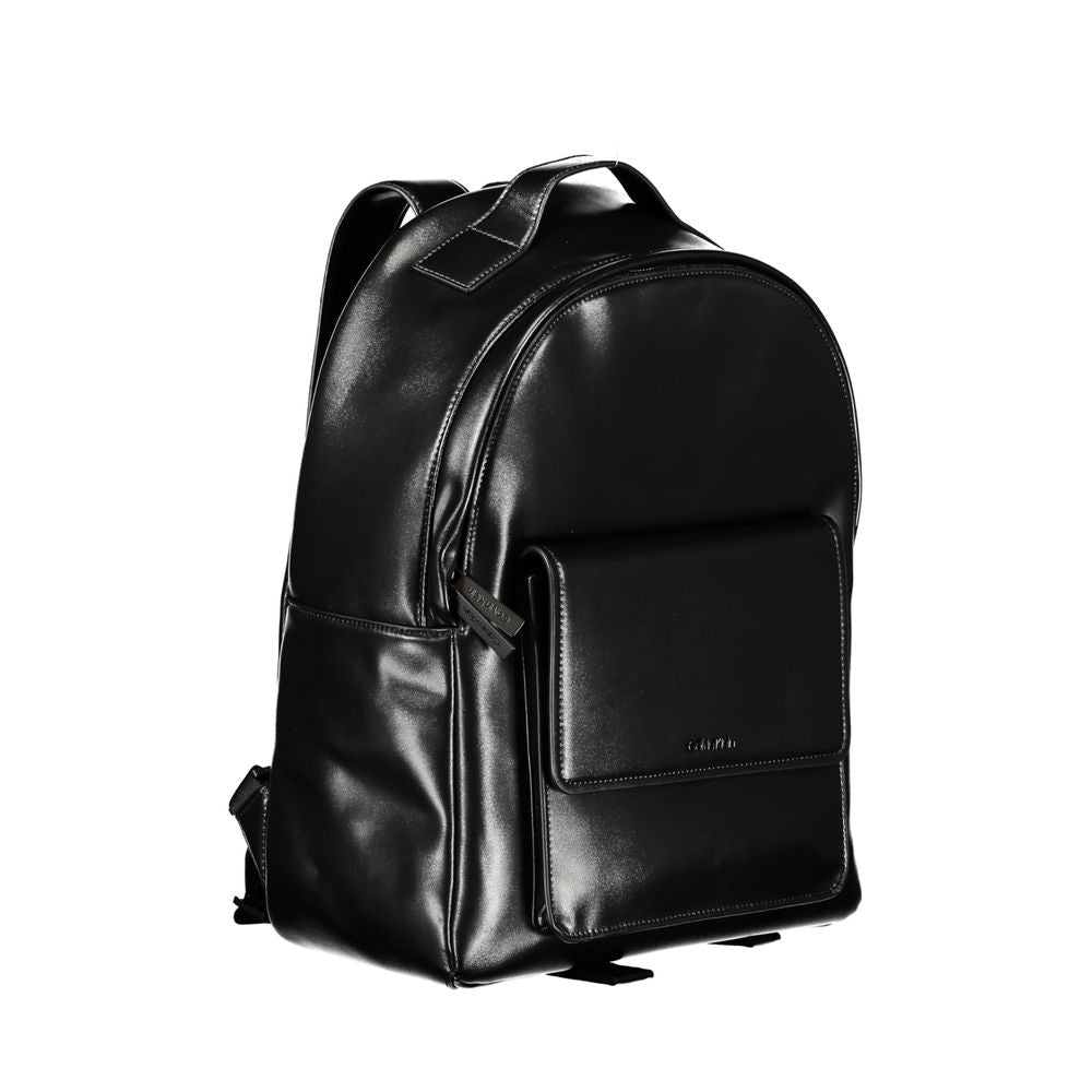 Calvin Klein Elegant Black Urban Backpack with Laptop Compartment - view 3
