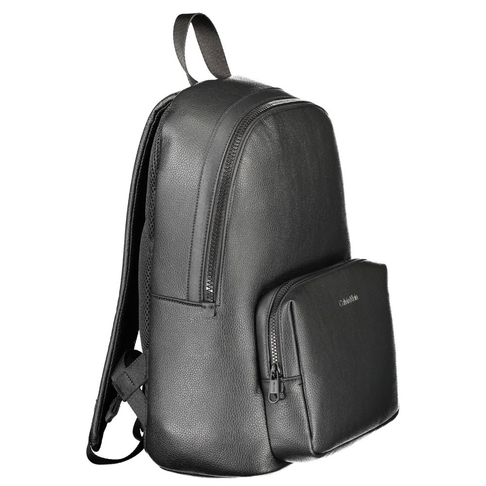 Calvin Klein Nero Poliuretano Men Backpack - view 3
