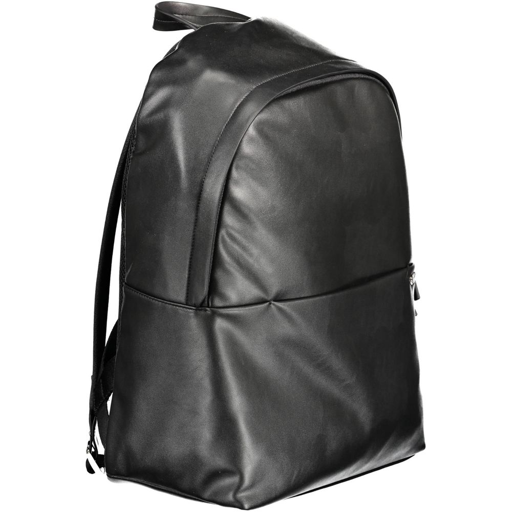 Calvin Klein Nero Polyester Men Backpack - view 3