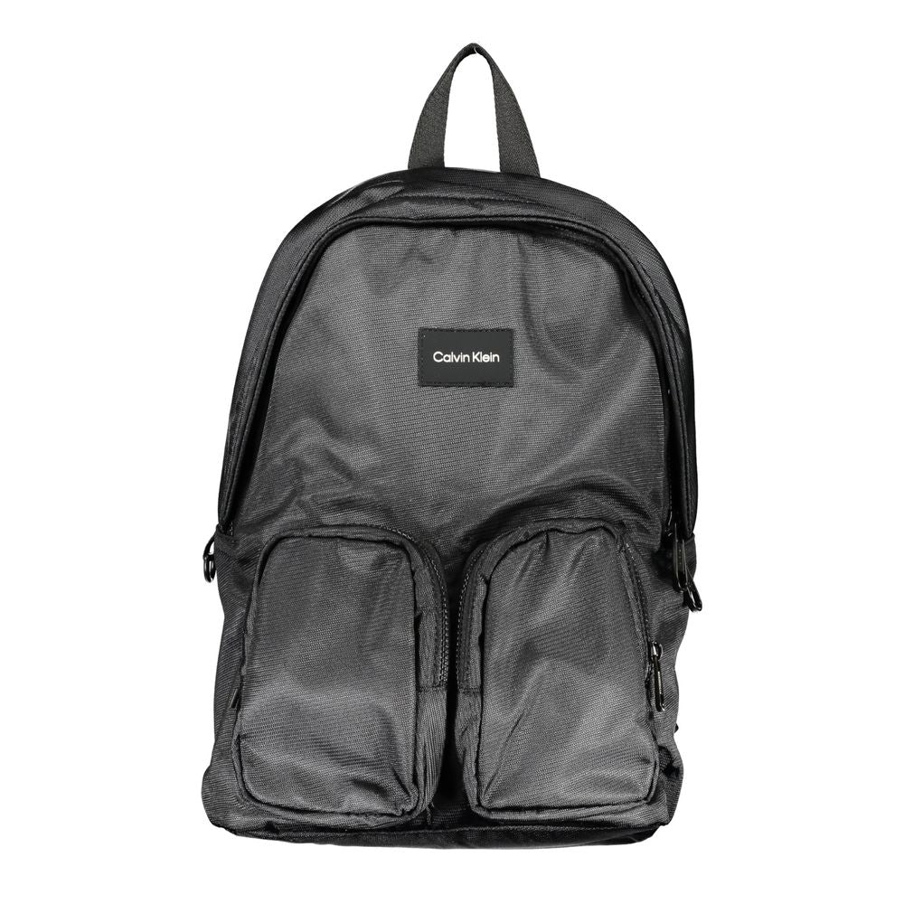 Calvin Klein Nero Polyester Mens Backpack - YSONA