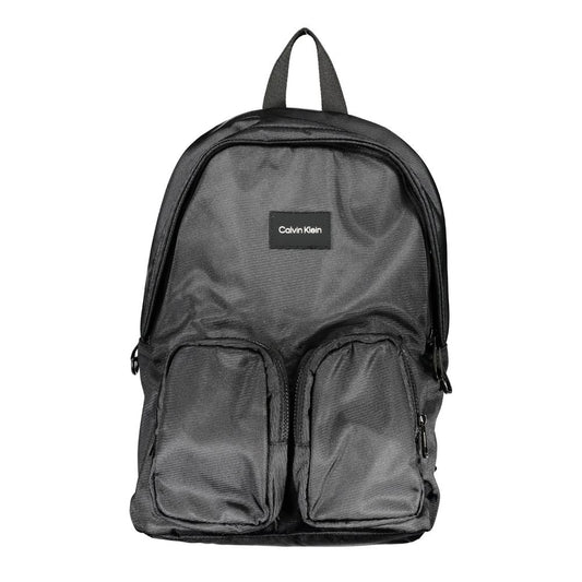 Calvin Klein Nero Polyester Mens Backpack - YSONA
