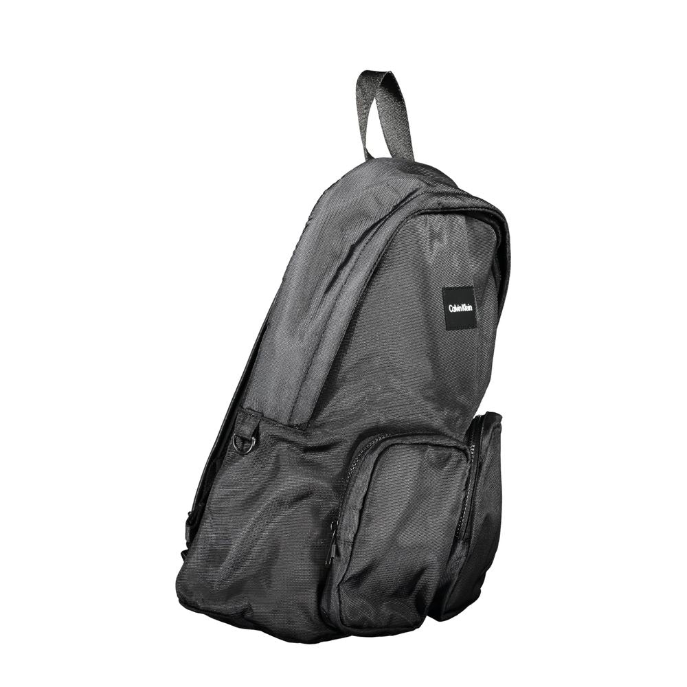 Calvin Klein Nero Polyester Mens Backpack - view 3