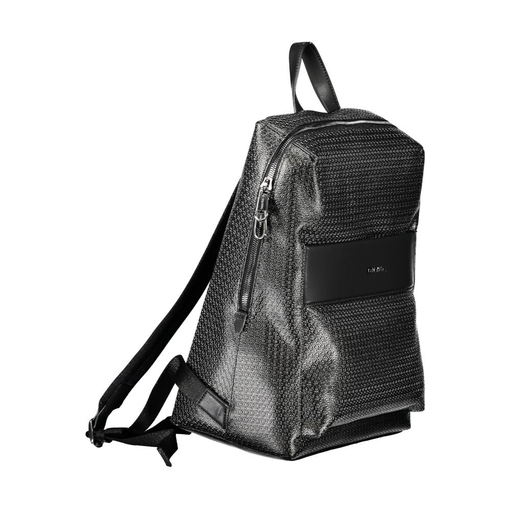 Calvin Klein Nero Polyester Men's Backpack - view 3