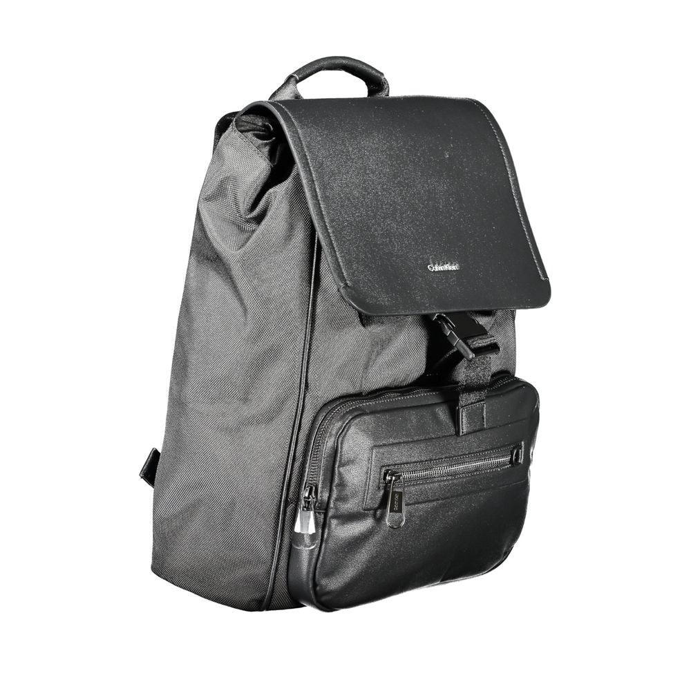 Calvin Klein Nero Polyester Men's Backpack - view 3