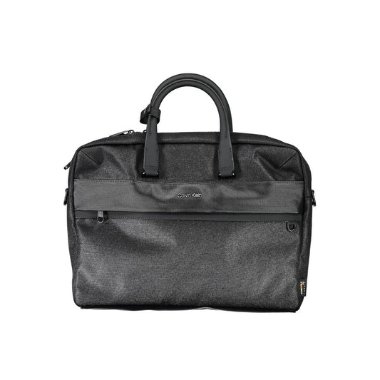 Calvin Klein Nero Polyester Men's Briefcase - YSONA