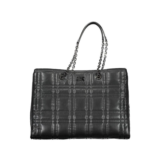 Calvin Klein Nero Polyester Woman Handbag - YSONA