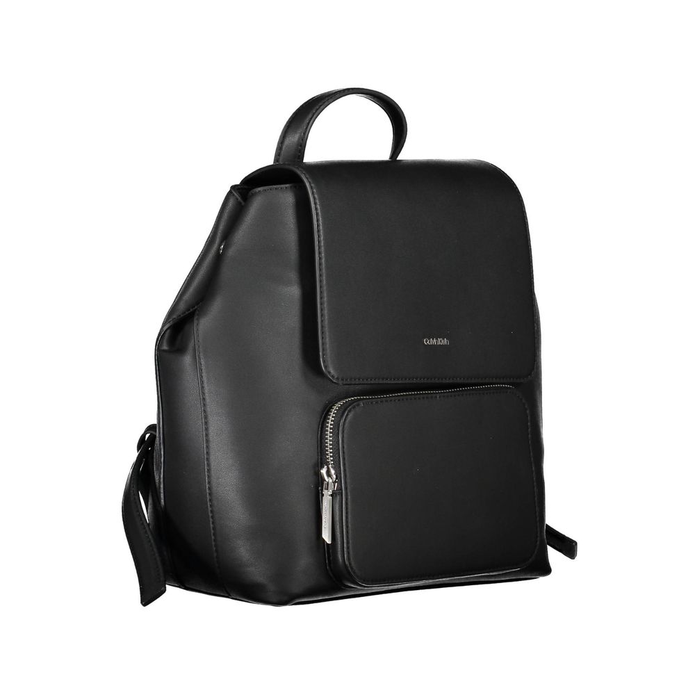 Calvin Klein Nero Polyester Women Backpack - view 3