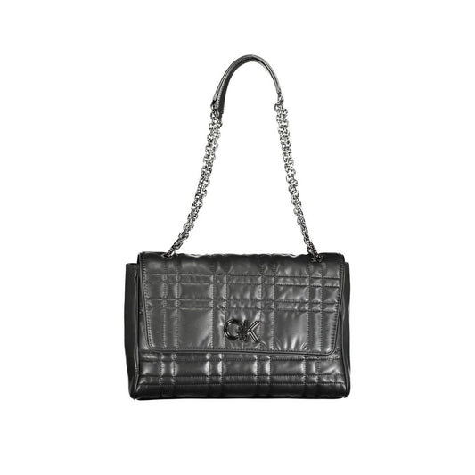 Calvin Klein Nero Polyester Womens Handbag - YSONA