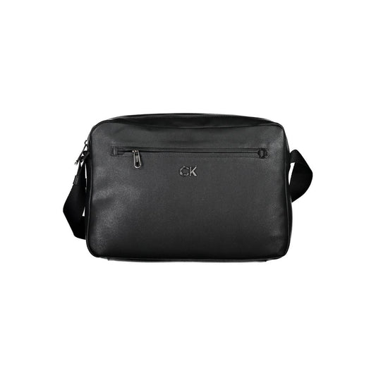 Calvin Klein Nero Recycled Polyester Men Briefcase - YSONA