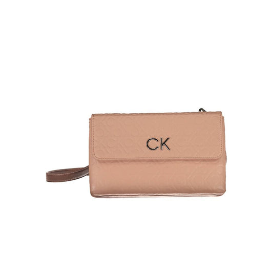 Calvin Klein Rosa Polyester Women Shoulder Bag - YSONA