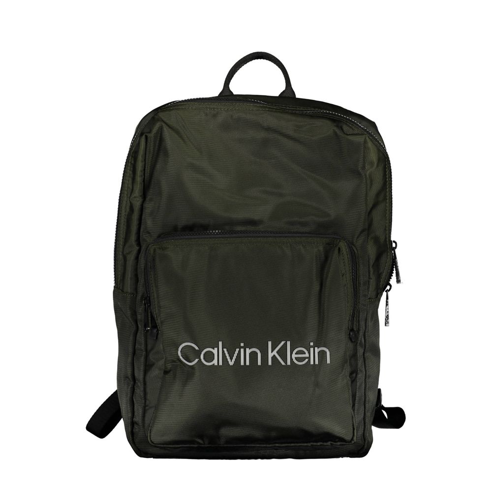 Calvin Klein Verde Polyester Men Backpack - YSONA