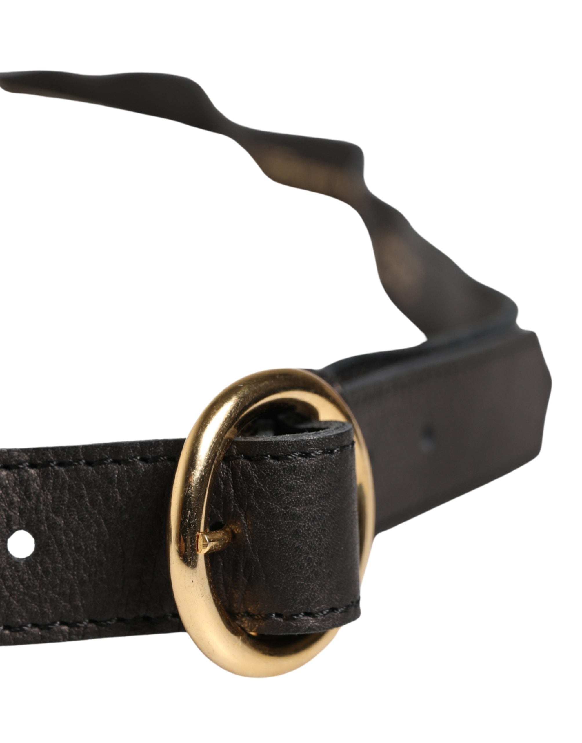 Cavalli Class Multicolor Floral Wide Waist Gold Metal Buckle Cintura Belt - view 4
