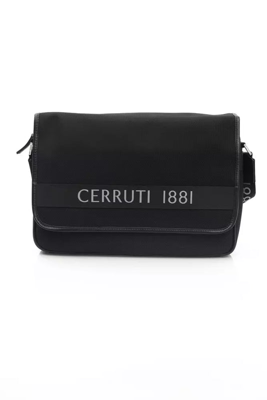 Cerruti 1881 Black Nylon Men Crossbody - YSONA