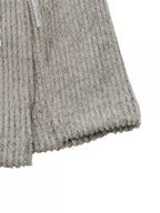 YSONA Ribbed Knit Twist Front Long Sleeve Midi Dress with Slit — alternate view | Women's Dress