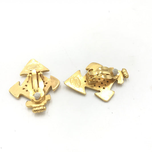 Chanel Coco Mark Earrings - YSONA