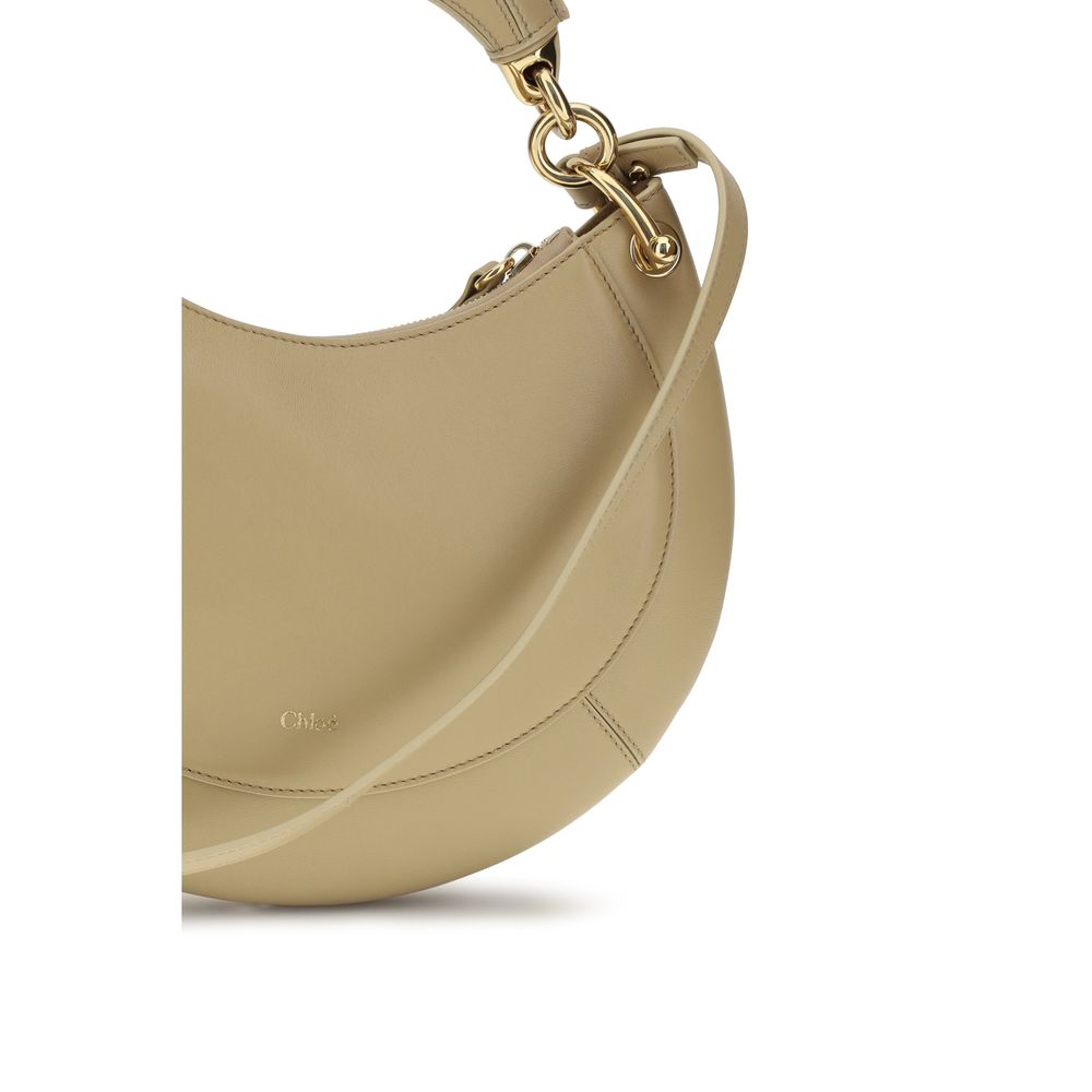 Chloé Beige Calf Leather Bos Taurus Shoulder Bag - view 4