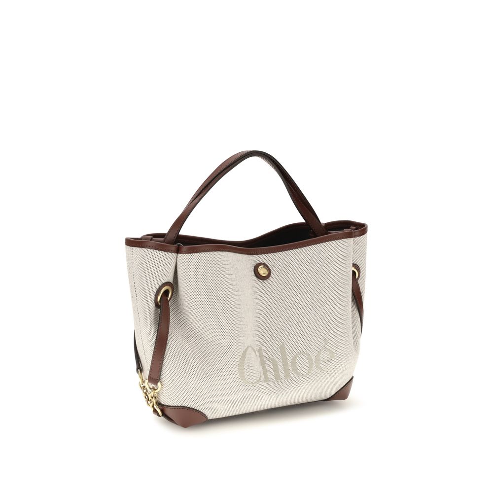 Chloé Beige Fabric Shoulder Bag - view 2
