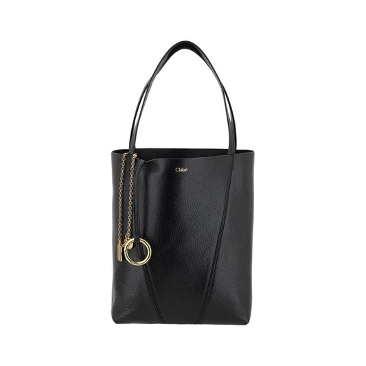 Chloé Black Calf Leather Bos Taurus Shoulder Bag - YSONA