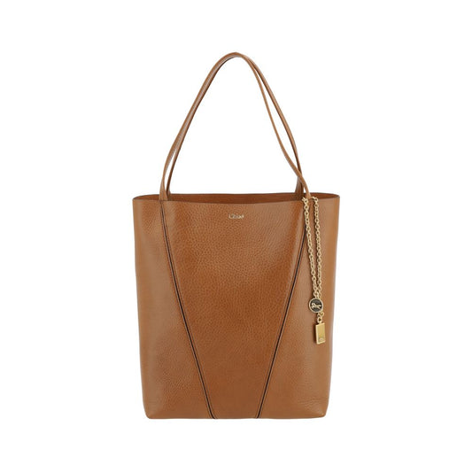 Chloé Brown Calf Leather Bos Taurus Shoulder Bag - YSONA