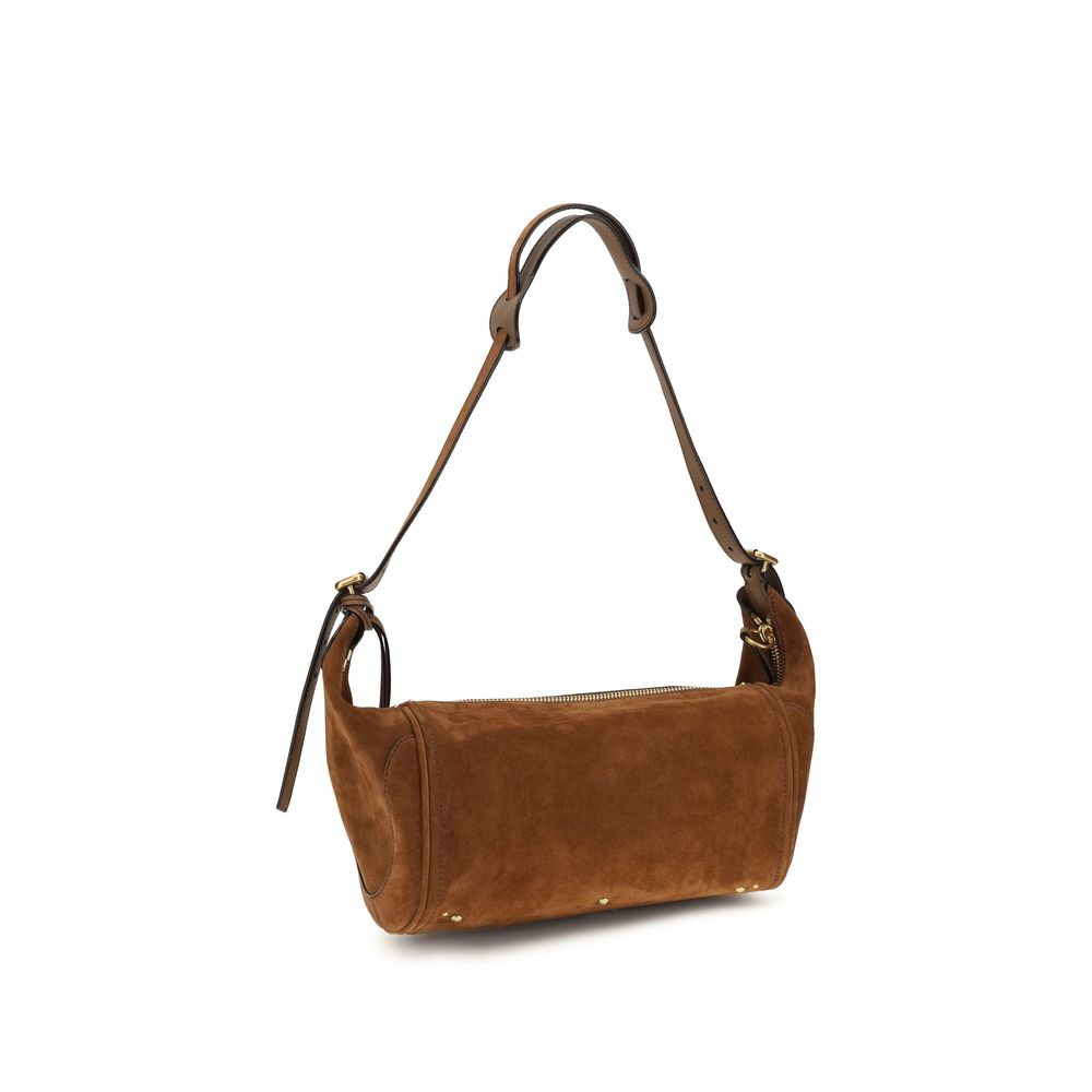 Chloé Brown Calf Leather Bos Taurus Shoulder Bag - view 3