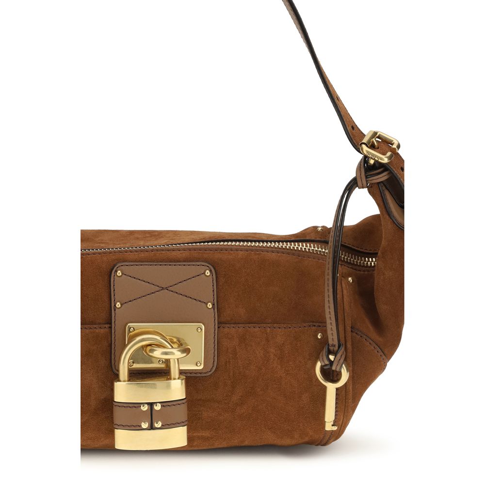 Chloé Brown Calf Leather Bos Taurus Shoulder Bag - view 4