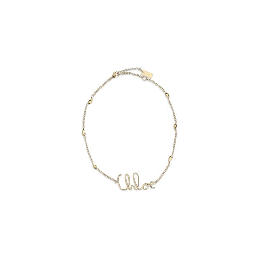 Chloé Gold Brass Bracelet - YSONA