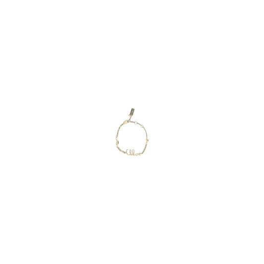 Chloé Gold Brass Bracelet - YSONA