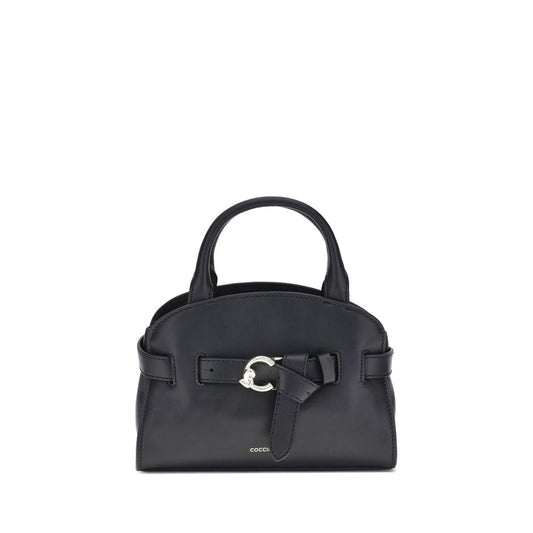 Coccinelle Black Calf Leather Bos Taurus Handbag - YSONA