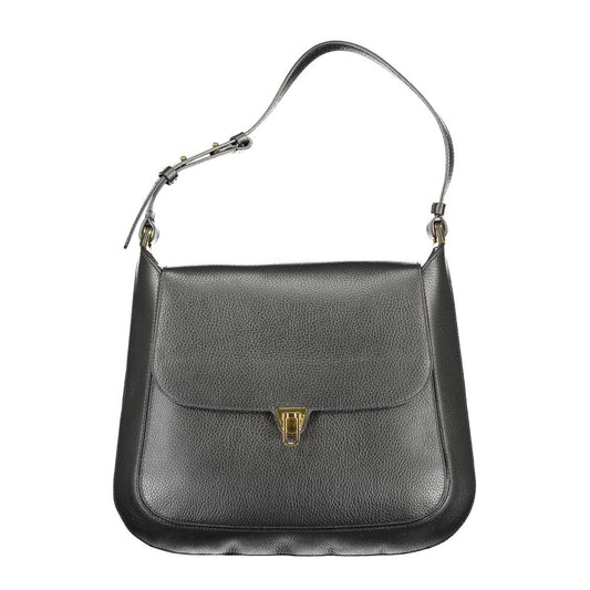 Coccinelle Black Leather Women Handbag - YSONA