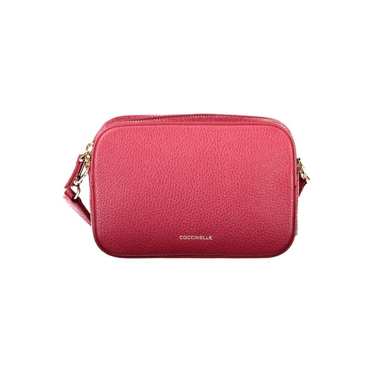 Coccinelle Rosso Leather Women Handbag - YSONA