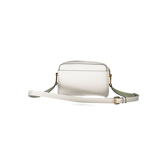 Coccinelle White Leather Shoulder Bag - YSONA