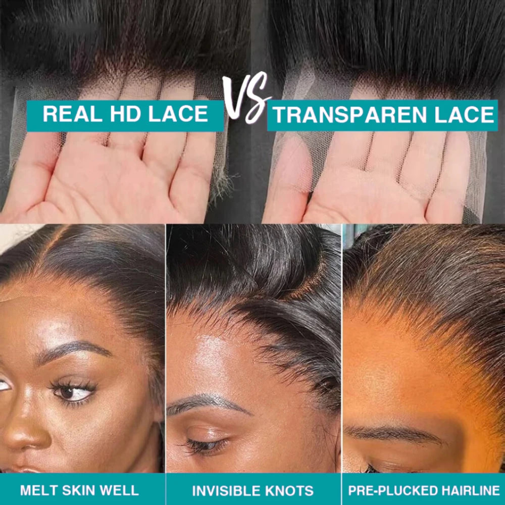 Curly Short Bob 13x4 Lace Frontal Wig – Deep Wave HD Transparent, Pre-Plucked 200%