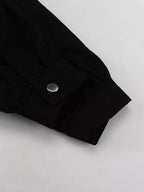 YSONA Puff Sleeve Contrast Collar Dress — styling view | Women's Dress | Shop YSONA
