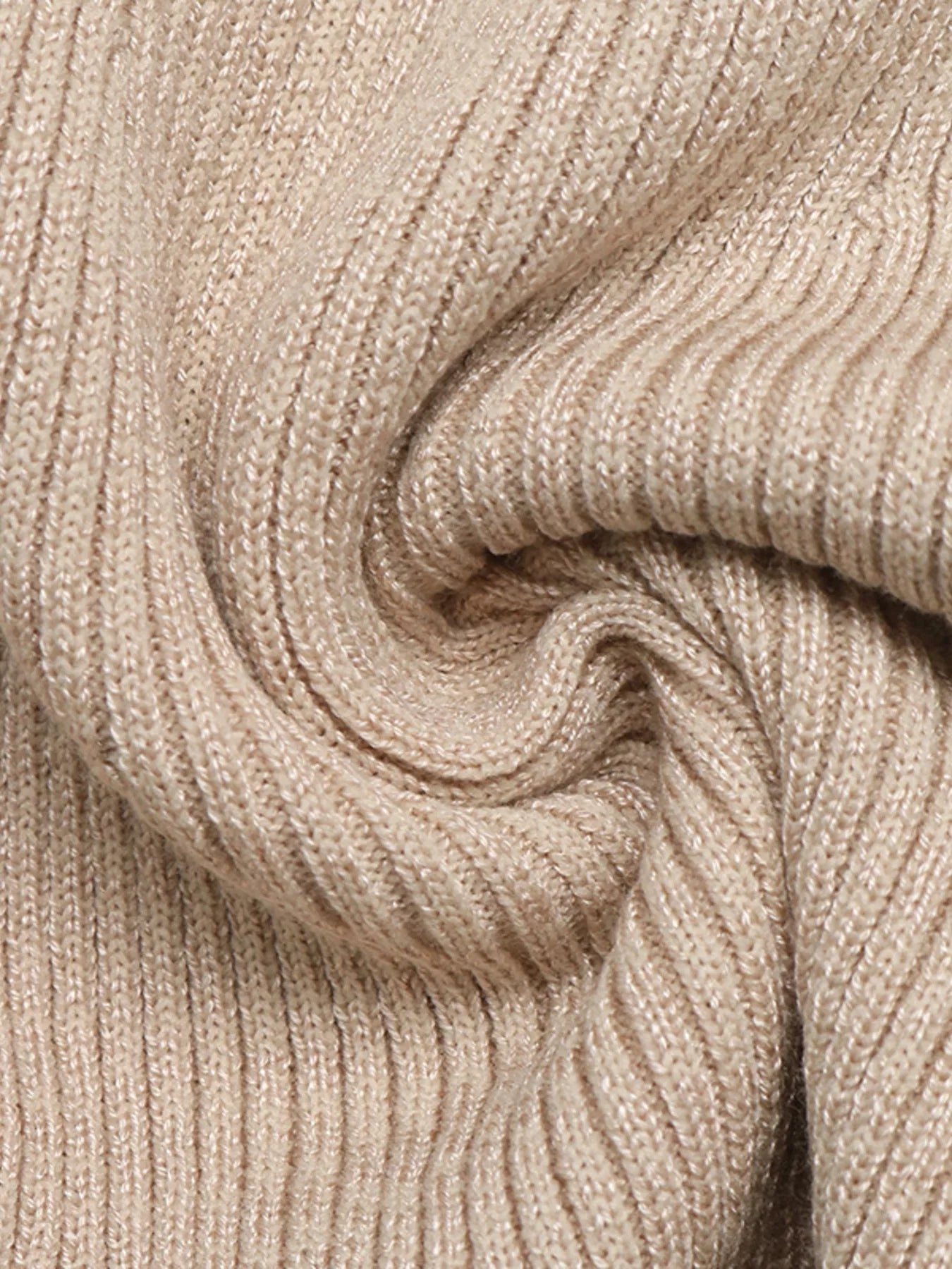 YSONA Ribbed Mock Neck Flare Sleeve Sweater Dress — alternate view | Women's Dress | Shop YSONA