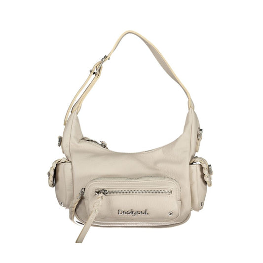 Desigual Bianco Poliuretano Women Handbag - YSONA