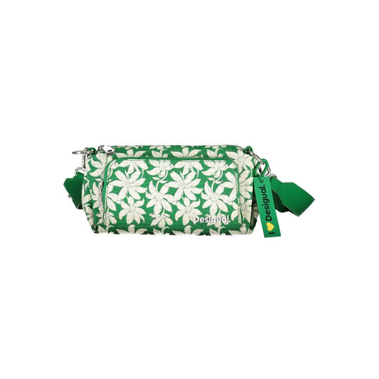 Desigual Verde Polyurethane Woman Shoulder Bag - YSONA