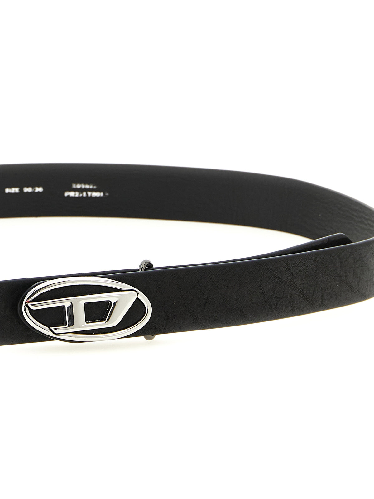 Diesel Black Polyethylene Regular Belt - view 3