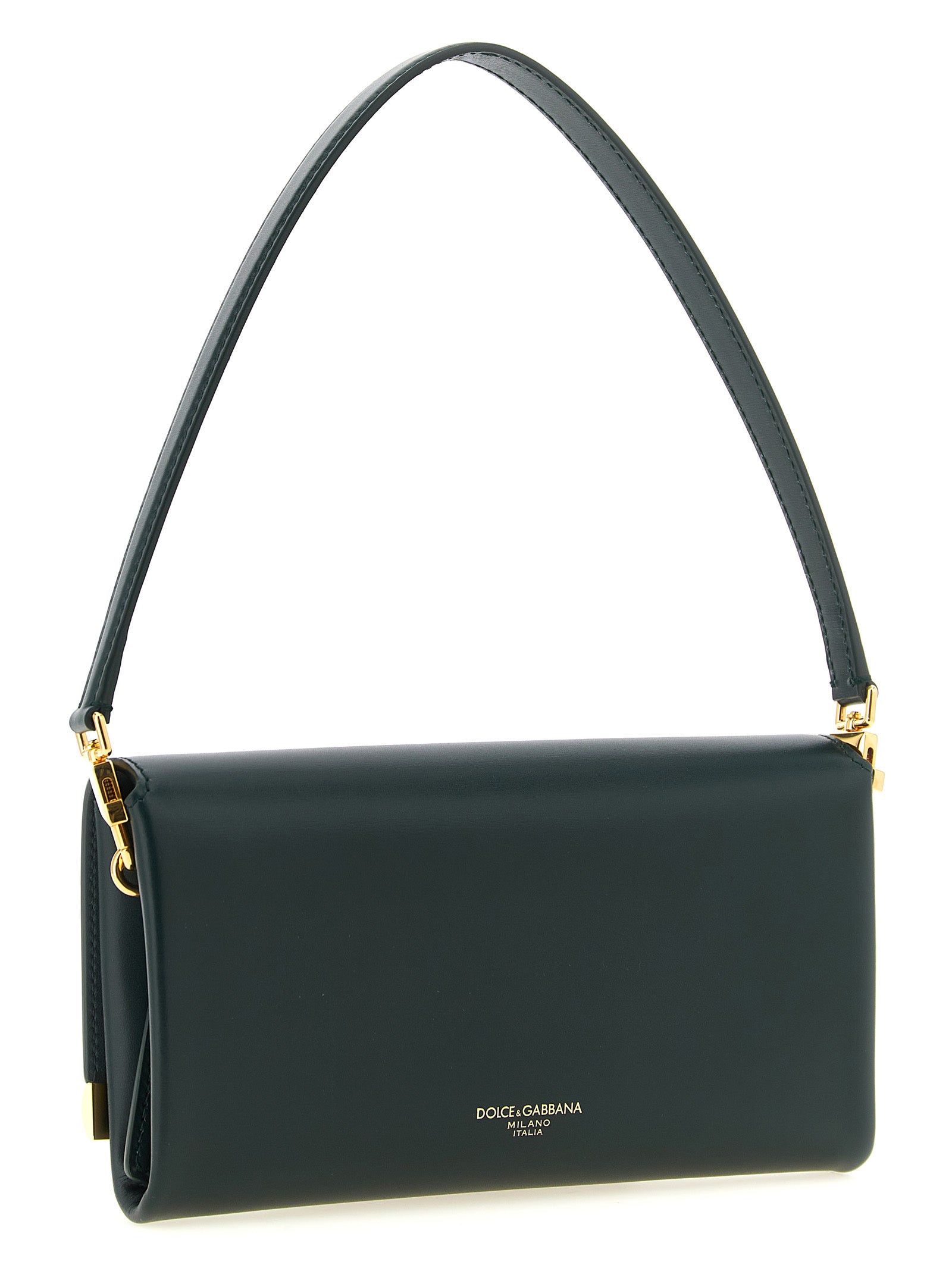 Dolce & Gabbana Bicolor Calfskin Shoulder Bag - view 2