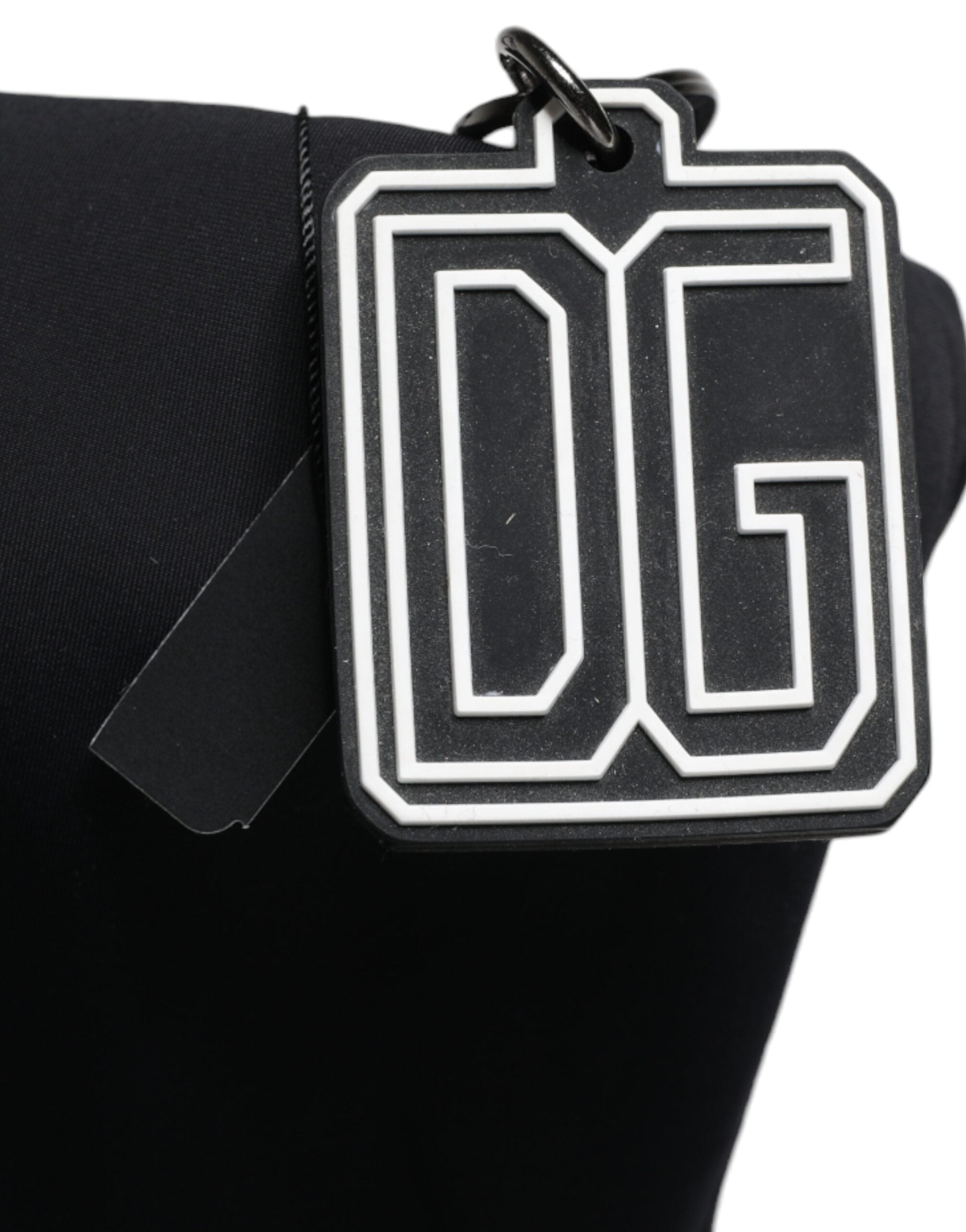 Dolce & Gabbana Black Canvas DG Logo Women Shopping Hand Tote Bag - view 3
