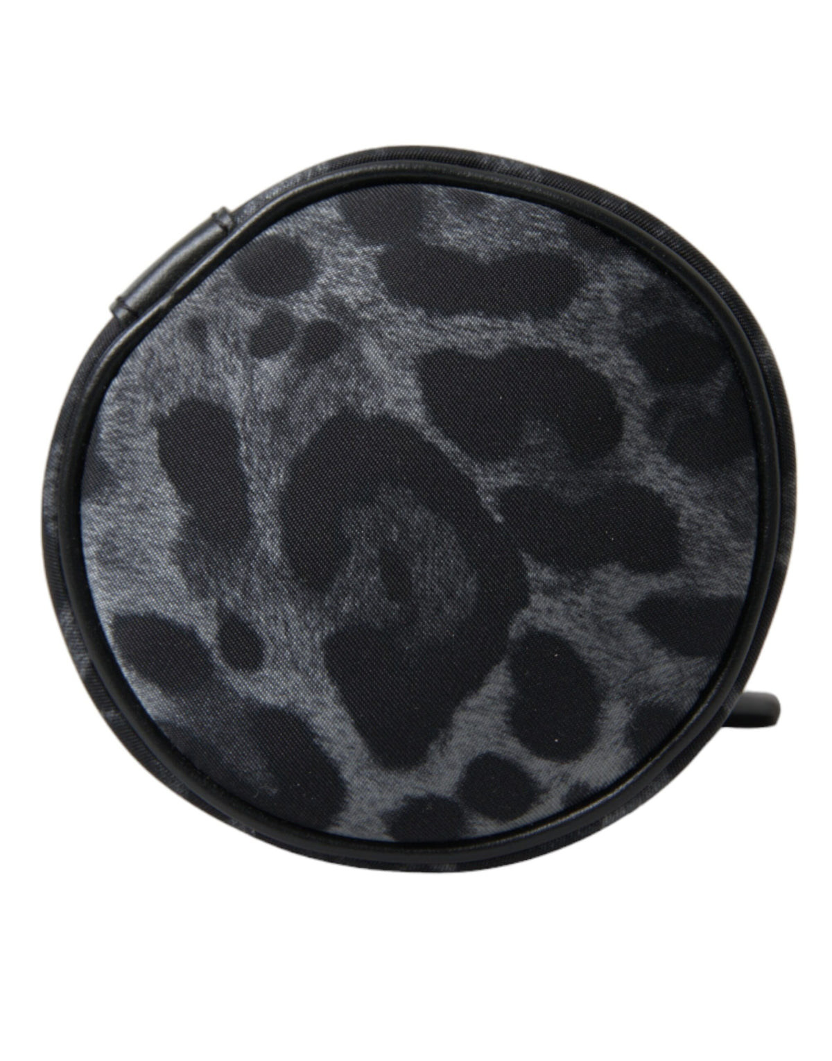 Dolce & Gabbana Black Leopard Round Slim Tote Bottle Cage Bag - view 3