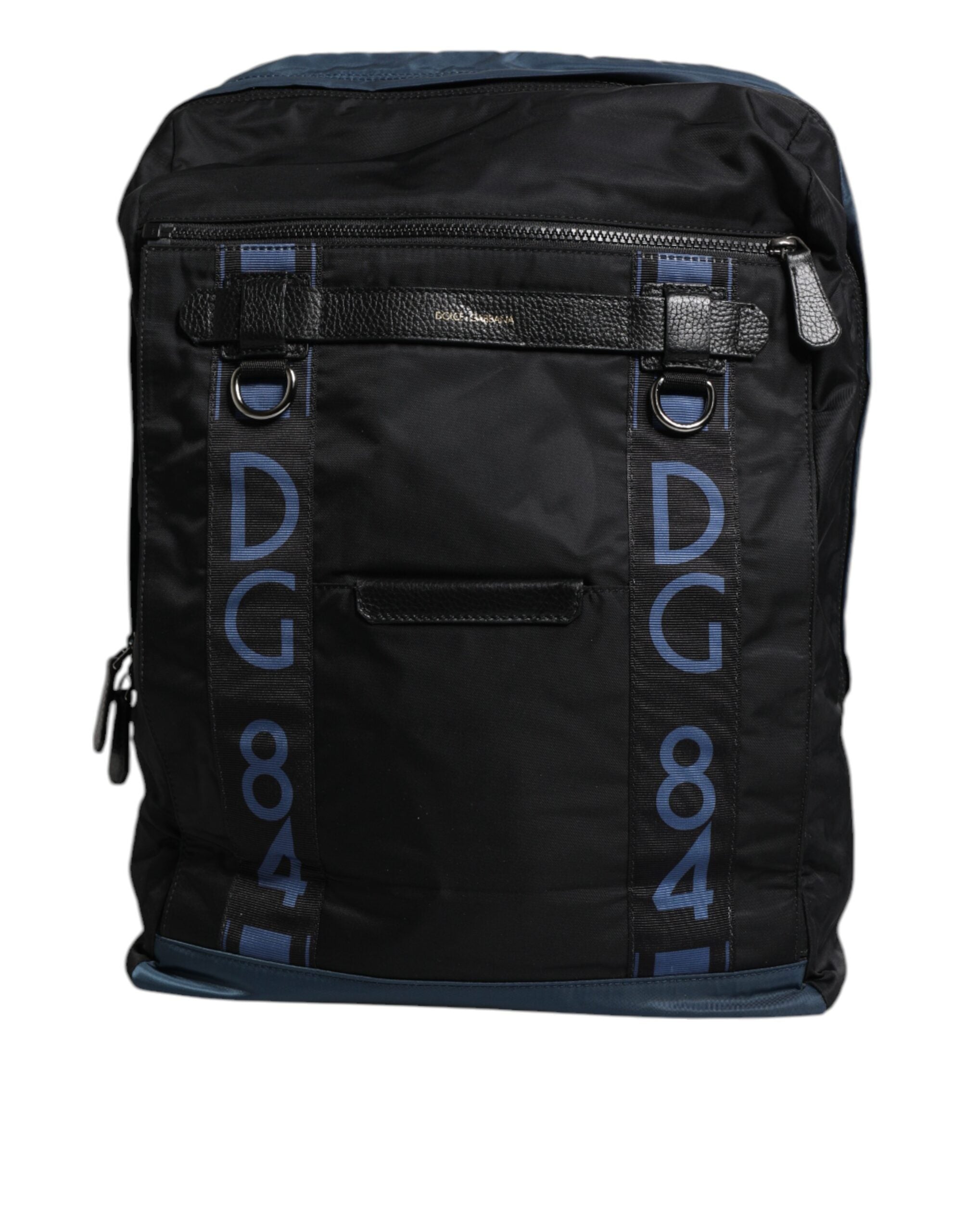 Dolce & Gabbana Black Nylon DG Logo School Backpack Bag - view 2