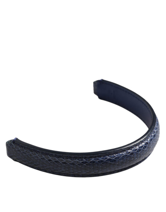 Dolce & Gabbana Blue Large Ayers Leather Bag Handle Women Shoulder Strap - YSONA