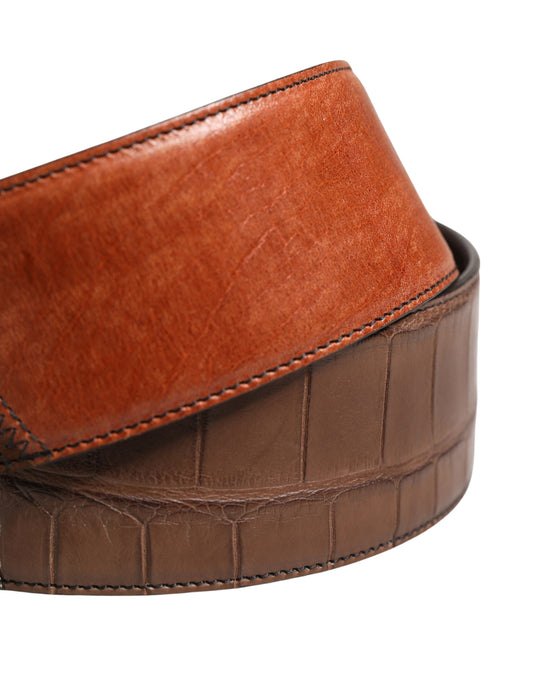 Dolce & Gabbana Brown Horse Velvet Leather Bag Accessory Shoulder Strap - YSONA